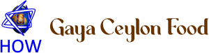 Gaya Ceylon food logo